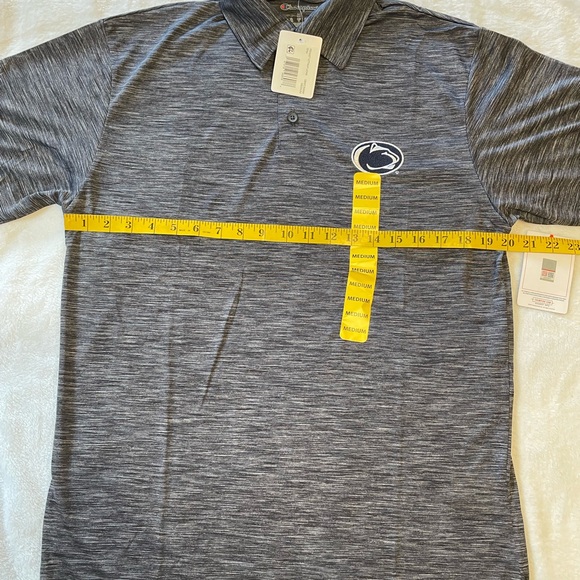 COPY - NWT Penn State Polo, Navy Heathered  Men’s Medium Champion Brand - Picture 5 of 6